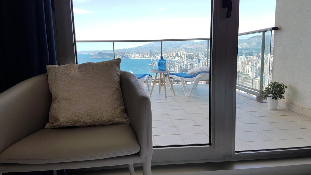 Skyline 26 Stunning Sea Views From A 2-Bedroom Apartment On The 26Th Floor Benidorm Exterior foto