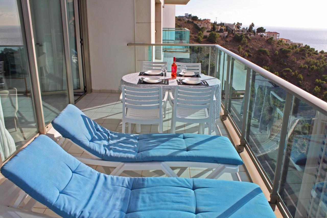 Skyline 26 Stunning Sea Views From A 2-Bedroom Apartment On The 26Th Floor Benidorm Exterior foto
