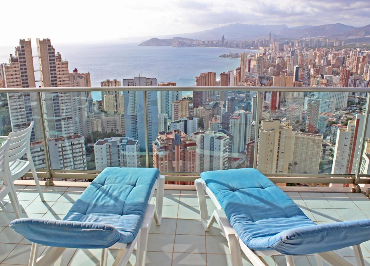 Skyline 26 Stunning Sea Views From A 2-Bedroom Apartment On The 26Th Floor Benidorm Exterior foto