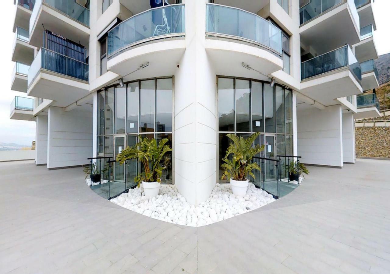 Skyline 26 Stunning Sea Views From A 2-Bedroom Apartment On The 26Th Floor Benidorm Exterior foto
